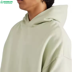 Sweat-shirt à capuche unisexe personnalisé en polyester/coton, molletonné/éponge, respirant et écologique, haute qualité 2026 pour homme - Product Image 4