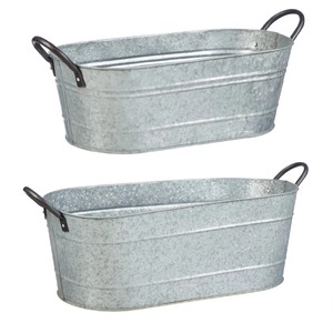 Juego de 3 macetas de flores, maceta de flores de Metal para decoración del hogar y decoración de jardín de Hotel, macetas de flores de nuevo estilo - Product Image 2