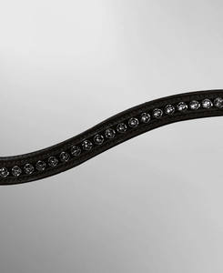 Banda de nariz media redonda de alta calidad para brida de filete de charol superior para montar a caballo a precio premium - Product Image 4