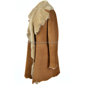 Abrigo Largo de Piel de Oveja Marrón Beaver OEM 2026, Superventas, de Alta Calidad para Mujer, Talla Grande, Moda de Invierno, con Calefacción - Product Image 3