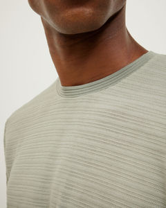 Confortable surdimensionné demi-manches col rond 100% coton t-shirt pour hommes 100% coton doux Logo personnalisé commandes en gros disponibles - Product Image 3