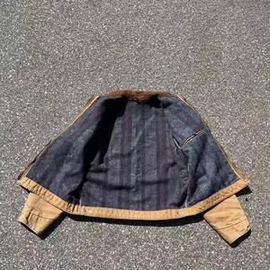 Chaqueta vaquera con logotipo personalizado para hombre, chaqueta informal de algodón de diseñador, Chaquetas vaqueras de la mejor calidad OEM para hombre, Haus Industries - Product Image 5