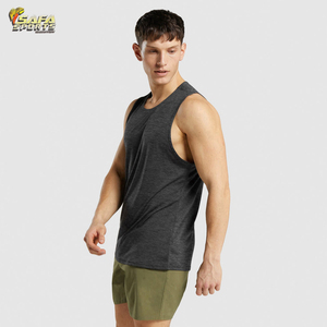 Professional Sleeveless Gym Fitness Tank Top for <b>Men</b> Customized Logo Printing Breathable Fitness Wear Casual Sale Now - Product Image 3