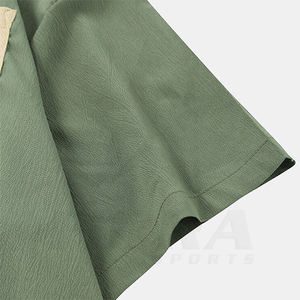 Ensemble de jogging décontracté pour homme, respirant, été, personnalisé en gros, coton/polyester de haute qualité - Product Image 3