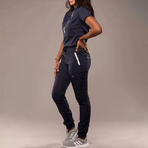 Uniformes Médicos de Enfermería con Bolsillos, Nuevos Diseños en Oferta / Uniformes de Hospital de Fábrica al por Mayor - Product Image 3