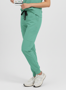 Jogger Scrub Pant Humedad-Wicking Scrubs Uniformes Conjuntos Frente Pecho Logo Spandex Algodón Hombres Scrubs Uniformes Conjuntos Mayorista - Product Image 2