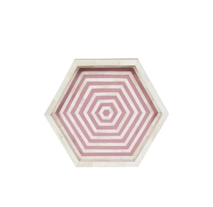 Hot Best Master Mother Of Pearl Inlay Tray o bandejas de servicio de incrustaciones de madera de STAR CRAFTS INDIA restaurante de lujo y suministros de hotel - Product Image 3