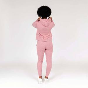 Wholesale Womens Casual Pullover Hoodie Breathable Cotton <b>Blend</b> Top for Gym Yoga and Daily Wear EM/ODM Factory Supply - Product Image 5