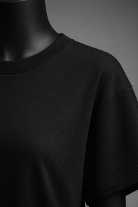 T-shirt en coton personnalisé pour femme, col rond, coupe classique, idéal pour l'été - Product Image 5