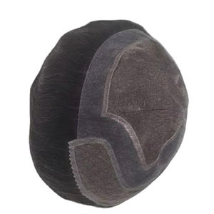 Perruque en cheveux naturels 100% humains, mono front lace, toupet, patchs, prothèse capillaire, Taz Hair BD, haute qualité - Product Image 2