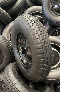 Marché brésilien 3.25-8 3.50-8 4.00-8 <span class=keywords><strong>Jante</strong></span> en acier à roulement à billes Pneu et roues en caoutchouc pneumatique pour pneus de brouette de chariot de camion à main - Product Image 5