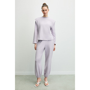 Pantalon de survêtement pour femme GRIMELANGE ISEAS, tissu doux et extensible, poignets élastiqués - Product Image 2