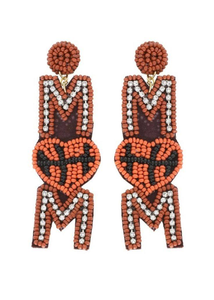 Mardi Gras último diseño con cuentas y pendientes bordados a mano en la parte posterior mejor proveedor de joyería de la India para mujeres y niñas - Product Image 4