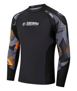 ชุดป้องกันผื่นพิมพ์ลายดิจิทัลแบบแห้งเร็วสำหรับผู้ใหญ่สำหรับ MMA เซิร์ฟยิมผลิตตามสั่งและจัดส่งจำนวนมาก - Product Image 2