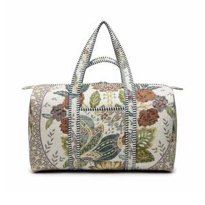 Bolsa de Lona de Algodón Orgánico Plegable, Ligera y Cómoda, Diseño a Prueba de Polvo, Estilo Moderno, Gran Capacidad para Viajes Largos y Uso Diario - Product Image 5