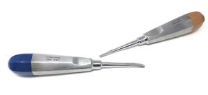 Elevadores Dentales Manuales de Acero Inoxidable con Agarre Ergonómico, Mangos Dorados y Azules, Tamaños Personalizados, Certificación CE - Product Image 6
