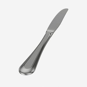 Logo personnalisé, couverts modernes en vrac, hôtel, restaurant, couteau et cuillère en argent, couverts de mariage, design moderne, best-seller - Product Image 3