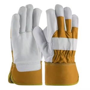 Gants de sécurité en cuir de vachette haute performance Protection durable des mains résistante à la chaleur pour la construction à usage industriel - Product Image 3