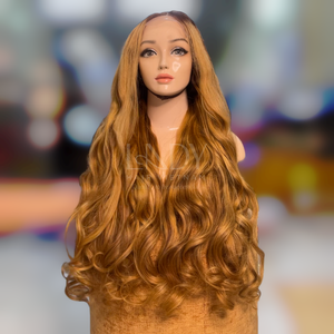 Vente en gros Prix meilleure qualité ondulés couleur perruques cheveux humains dentelle frontale cheveux vietnamiens bruts pour femmes noires - Product Image 1