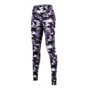 Mejor venta de las mujeres de diseño personalizado de poliéster/nylon de punto transpirable Snagging resistencia Leggings de alta calidad digital - Product Image 5