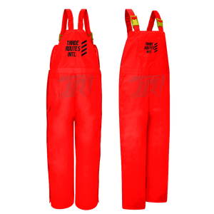 Custom Logo <b>Waterproof</b> Heavy-Duty Industrial Bib <b>Overall</b> Crew Necks Durable Premium Quality Polyester Bulk Reflective Safety - Product Image 4