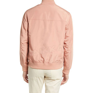 Wholesale Customizable Eco-Friendly Waterproof <b>Slim</b> <b>Fit</b> Men's Bomber <b>Jacket</b> for Winter with Stand Collar - Product Image 2