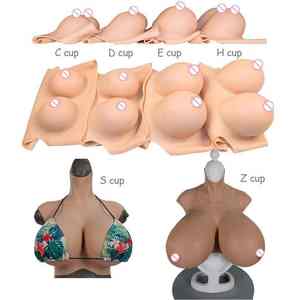 Prótesis <span class=keywords><strong>de</strong></span> Senos <span class=keywords><strong>de</strong></span> Silicona para Hombres que se Disfrazan <span class=keywords><strong>de</strong></span> Mujeres, Cosplay MTF, Transgénero, Travesti, Gay, Disfraces, Cuerpo Femenino, Senos Falsos Grandes - Product Image 4