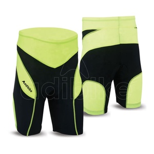 Shorts de cyclisme sur mesure de qualité supérieure, best-seller, rembourrage respirant, coupe-vent, en spandex/polyester pour un confort optimal pour les hommes - Product Image 1