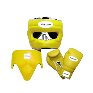 Conjunto de Boxeo Profesional de Piel de Vacuno Genuina de Primera Calidad, Ligero, para Sparring y Kickboxing - Product Image 4