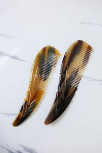 BELOW Buffalo Horn Comb for Hair Horn Comb Hair Extension Color Full Natural Horn for Hair With Best Quality in Vietnam - Product Image 5