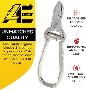 TOP VENTES Grande lime à ongles professionnelle en métal pour manucure et pédicure, lime à ongles pour les ongles des doigts et des orteils LA Elahi and Co - Product Image 2