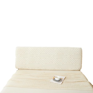 Testiera in tessuto Jacquard solido copre fodera per fodera <span class=keywords><strong>letto</strong></span> Stretch testiera <span class=keywords><strong>letto</strong></span> copricapo fodera per schienale - Product Image 6