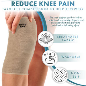 สนับเข่าระบายอากาศได้ดีสำหรับเล่นกีฬาบริการ OEM - Product Image 4