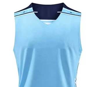 Conjunto de camiseta de baloncesto para hombre adulto de diseño personalizado transpirable sublimación logotipo impreso uniforme de entrenamiento de baloncesto liso - Product Image 4
