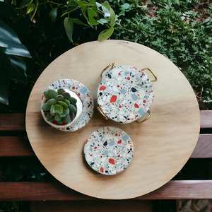 Juego de posavasos de madera tallados a mano tradicional, almohadillas de bebidas de mesa artesanales para regalos culturales, tiendas de recuerdos, restaurantes, - Product Image 2