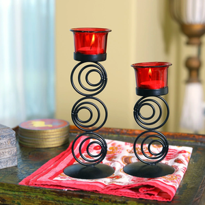 Supports de bougies de qualité supérieure pour les éclairages de fête de table de mariage élégants et la décoration intérieure moderne Stands haute vente - Product Image 4