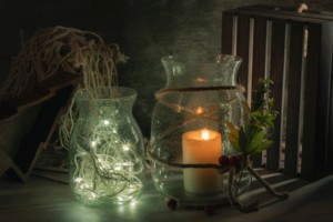 Jarrón de vela vacío reciclado transparente Simple, jarrones de flores cilíndricos resistentes al calor hechos a mano o recipientes a granel multifuncionales - Product Image 6