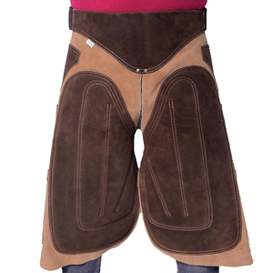 Cinturones Ajustables para Piernas con Correas de Cuero Genuino Reforzadas con Acero Inoxidable para Proteger las Patas de Caballos al Recortar las Pezuñas - Product Image 1