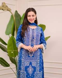 Kurti musulmán de algodón de Calidad única con desgaste inferior para uso festivo y de oficina disponible a precios razonables de la India - Product Image 4