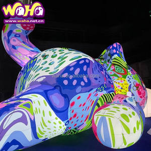 Fabrika fiyat dev şişme şanslı kedi Maneki Neko karikatür hayvan karakter şişme balon - Product Image 2