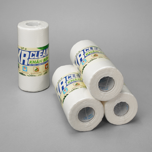 Vietnam-Made Grooved <b>Kitchen</b> <b>Cloth</b> Roll Soft Absorbent Non-Woven Fabric Plain Style - Product Image 5