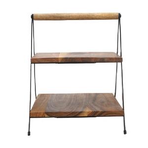 Superior Quality Event & Birthday Party Celebration <b>Cake</b> <b>Server</b> Stand With Hammered Design Set Of Two For Home 7Hotel Usage - Product Image 6