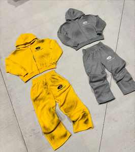 Survêtement d'hiver respirant avec imprimés de strass Col à capuche écologique Motif solide léger et lourd - Product Image 1