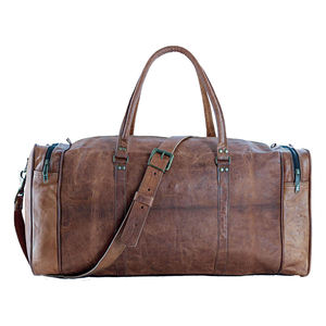 Sacs de voyage en cuir personnalisés avec logo, sacs de week-end imperméables en cuir PU / Prix raisonnable, sacs de voyage en cuir avec votre design - Product Image 2