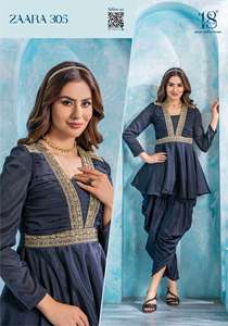 Atractivo elegante tendencia Ropa Étnica de moda excelente calidad puro Chinon cordón conjunto con bordado Trabajo Mujer moda - Product Image 6