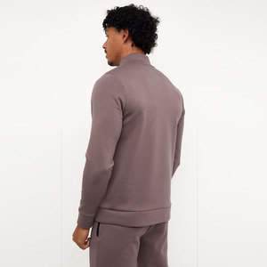 Ensemble de survêtement en molleton d'hiver 100% coton, combinaison de jogging à vendre, ensemble de 2 pièces, séchage rapide, pour homme - Product Image 3