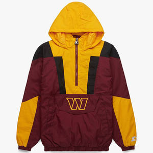 Veste coupe-vent unisexe personnalisable, fine, imperméable, respirante, à capuche, demi-zip, polaire, séchage rapide - Product Image 4