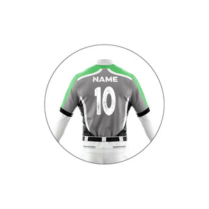 New Arrival Custom Made 100% Polyester Sublimation Printed Breathable <b>Beaded</b> Baseball Softball <b>Sets</b> High Quality Quick Dry 300g - Product Image 4