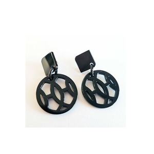 ขายส่งที่ทำด้วยมือแฟชั่นบัฟฟาโลฮอร์นต่างหูสำหรับผู้หญิงอุปกรณ์บัฟฟาโลฮอร์นเครื่องประดับอินเดียผู้ผลิต - Product Image 1