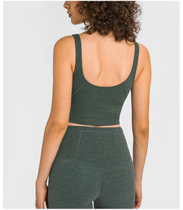 ฉลากส่วนตัวกีฬาผู้หญิงฟิตเนสกีฬา Activewear ออกแบบที่กําหนดเอง Push Up top ผู้หญิงกีฬา Bra โยคะ Bras - Product Image 3